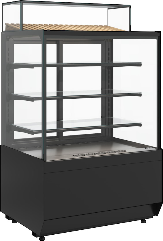 Кондитерская витрина CARBOMA CUBE 2 STANDARD KC70 VV 0,9‑1 2.0 