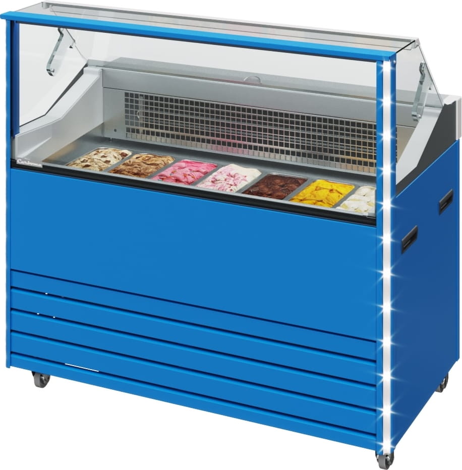 Морозильная витрина CARBOMA BLISS IC72 SL 1,3‑1 9003 для мороженого 