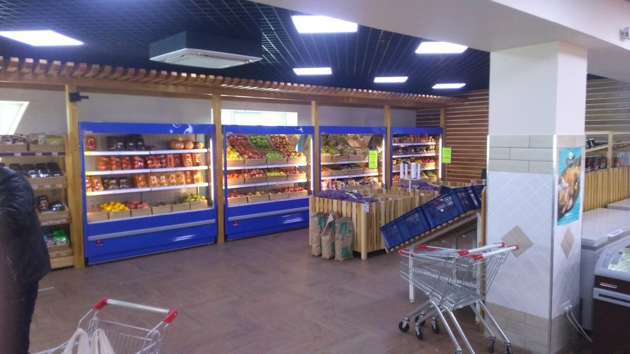 Холодильная горка CARBOMA CUBE LIGHT FC20‑07 VM 2,5‑1 X0 