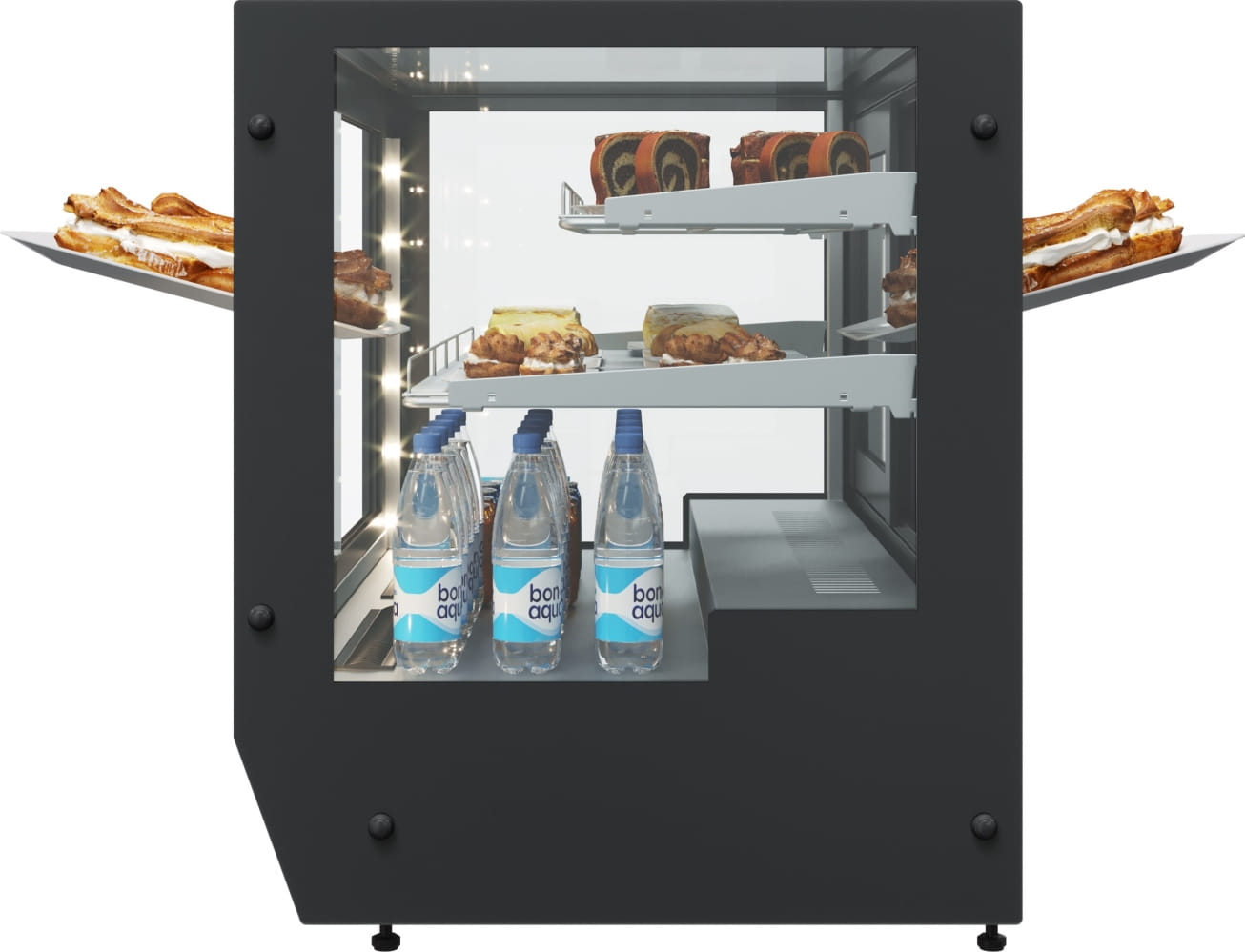 Нейтральная витрина CARBOMA AMRA SLIDER AC59 N 0,7‑1 