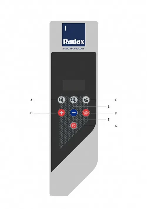 Расстоечный шкаф Radax Pushkin PS78D с цифровой панелью